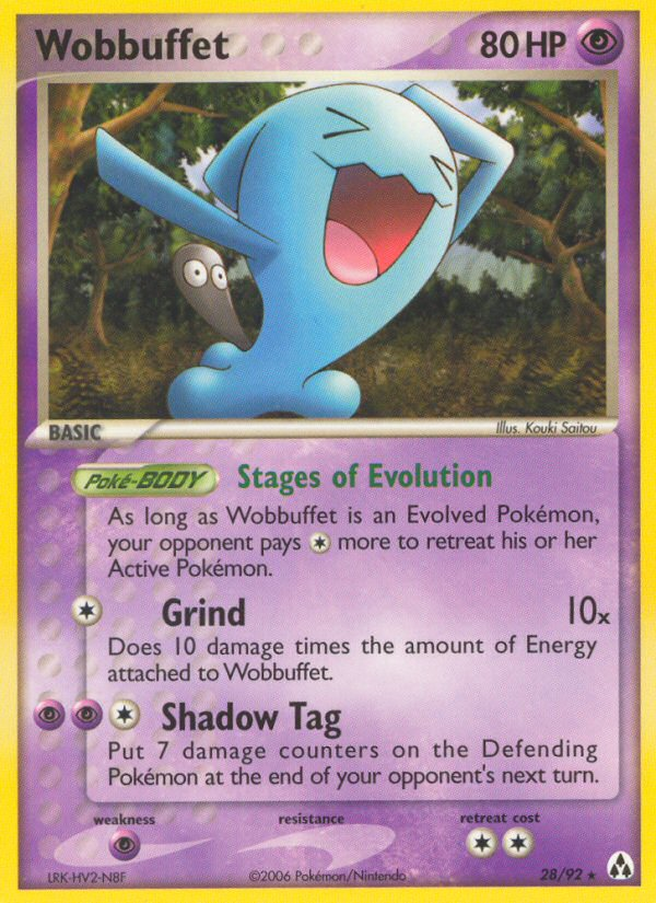 Wobbuffet (28/92) [EX: Legend Maker] | Exor Games Bridgewater