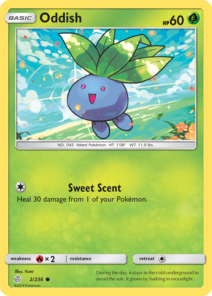 Oddish (2/236) [Sun & Moon: Cosmic Eclipse] | Exor Games Bridgewater