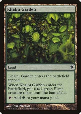 Khalni Garden [Worldwake] | Exor Games Bridgewater