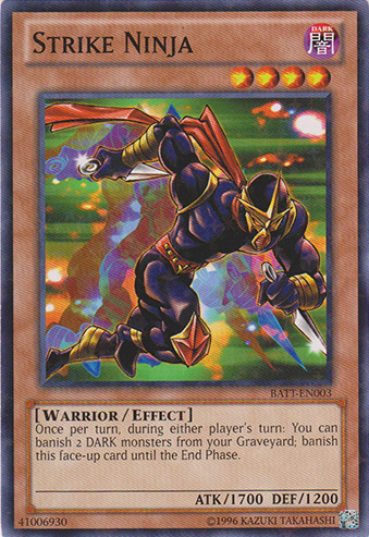 Strike Ninja [BATT-EN003] Starfoil Rare | Exor Games Bridgewater