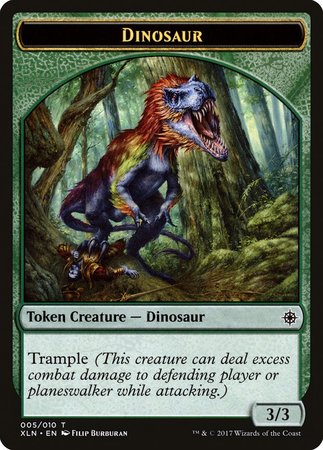 Dinosaur (005) Token [Ixalan Tokens] | Exor Games Bridgewater