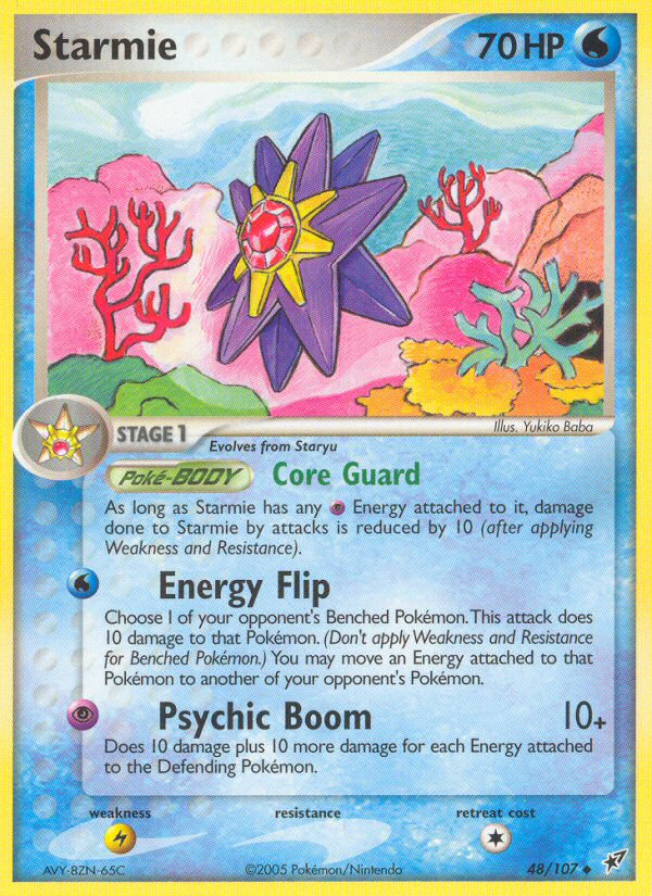 Starmie (48/107) [EX: Deoxys] | Exor Games Bridgewater