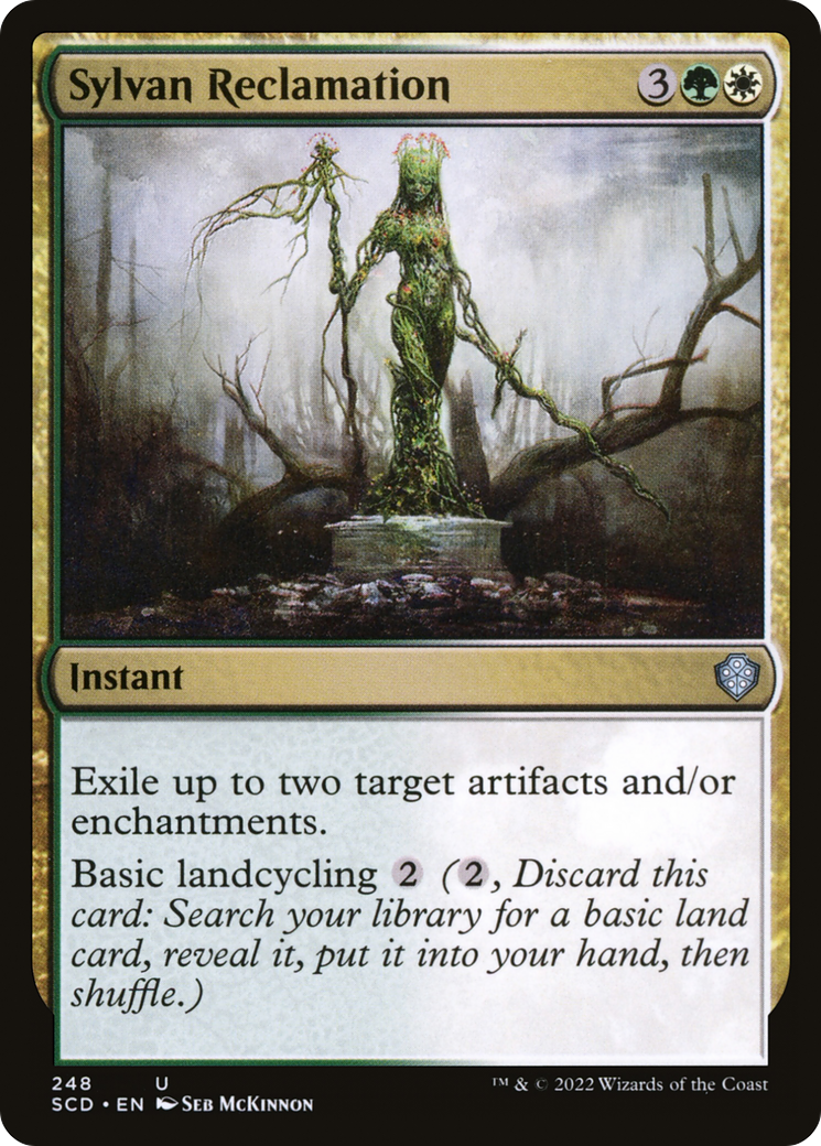 Sylvan Reclamation [Starter Commander Decks] | Exor Games Bridgewater