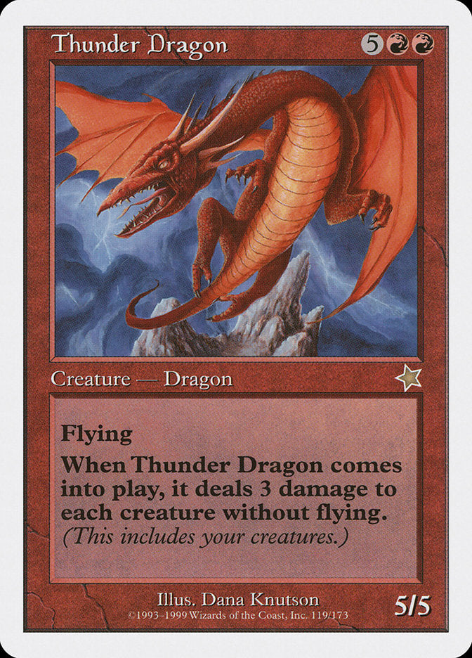 Thunder Dragon [Starter 1999] | Exor Games Bridgewater