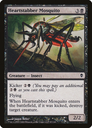 Heartstabber Mosquito [Zendikar] | Exor Games Bridgewater