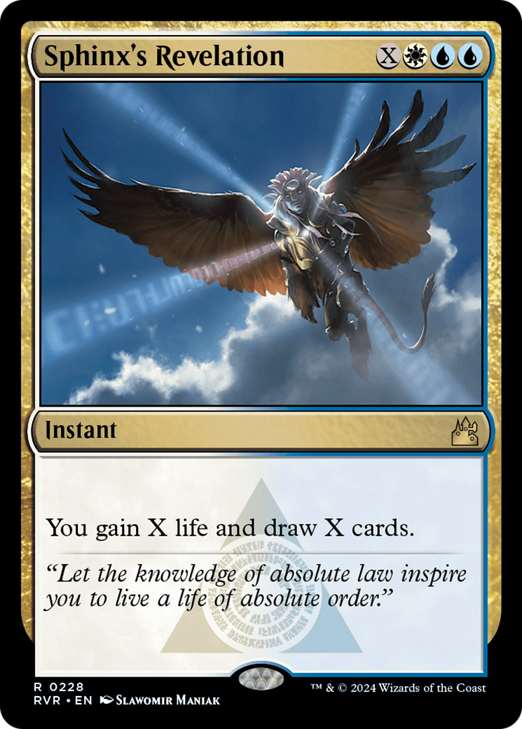 Sphinx's Revelation [Ravnica Remastered] | Exor Games Bridgewater