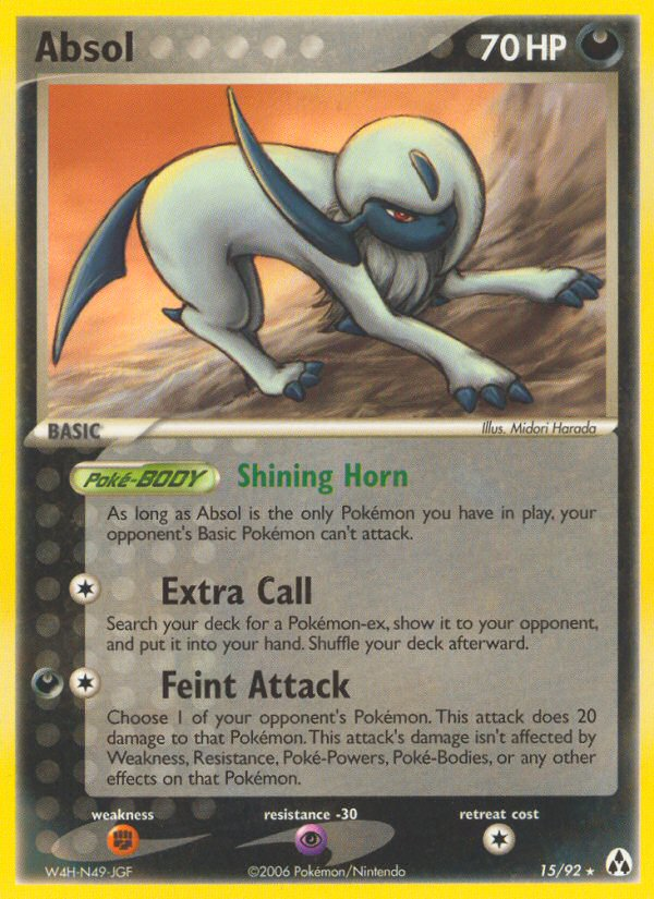 Absol (15/92) [EX: Legend Maker] | Exor Games Bridgewater