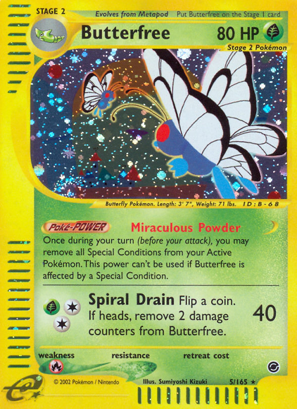 Butterfree (5/165) [Expedition: Base Set] | Exor Games Bridgewater