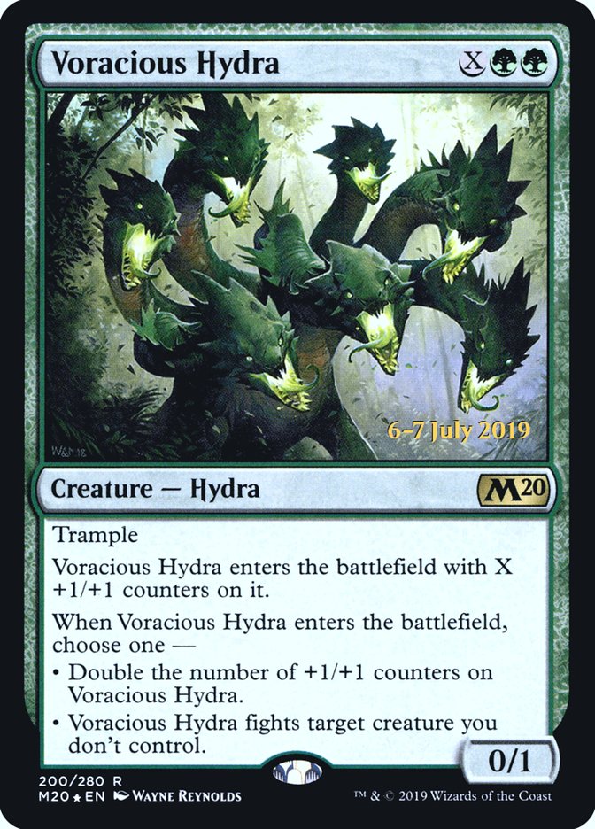 Voracious Hydra  [Core Set 2020 Prerelease Promos] | Exor Games Bridgewater