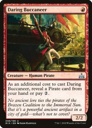 Daring Buccaneer [Rivals of Ixalan] | Exor Games Bridgewater