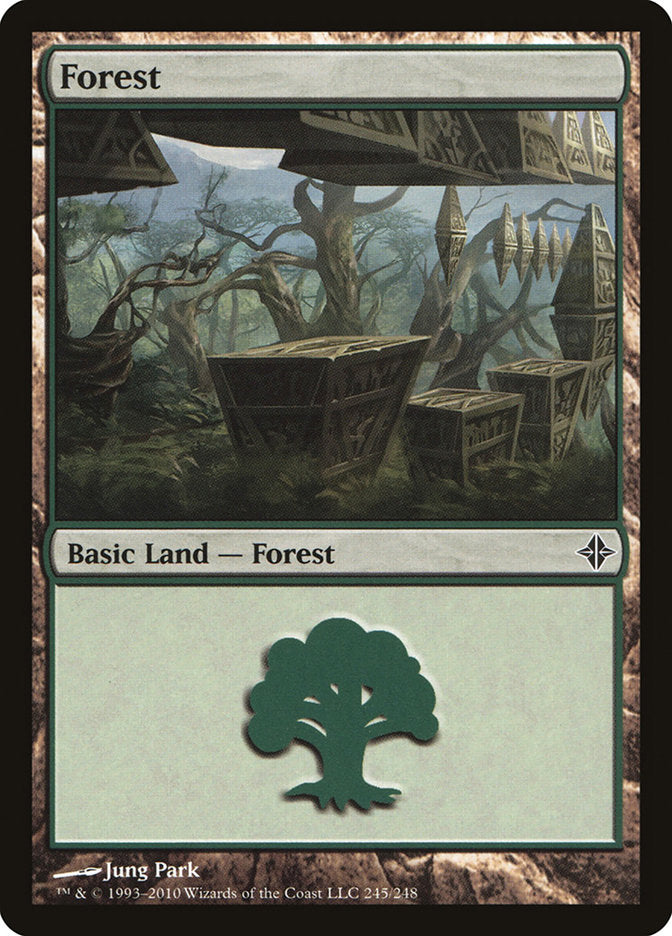 Forest (245) [Rise of the Eldrazi] | Exor Games Bridgewater