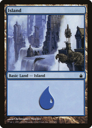 Island (292) [Ravnica: City of Guilds] | Exor Games Bridgewater