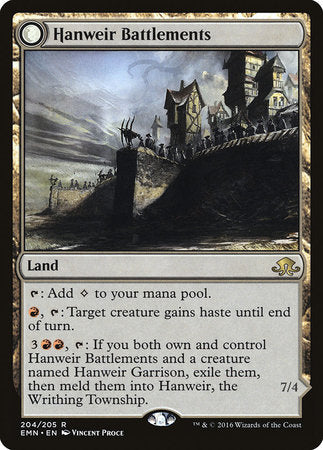Hanweir Battlements [Eldritch Moon] | Exor Games Bridgewater