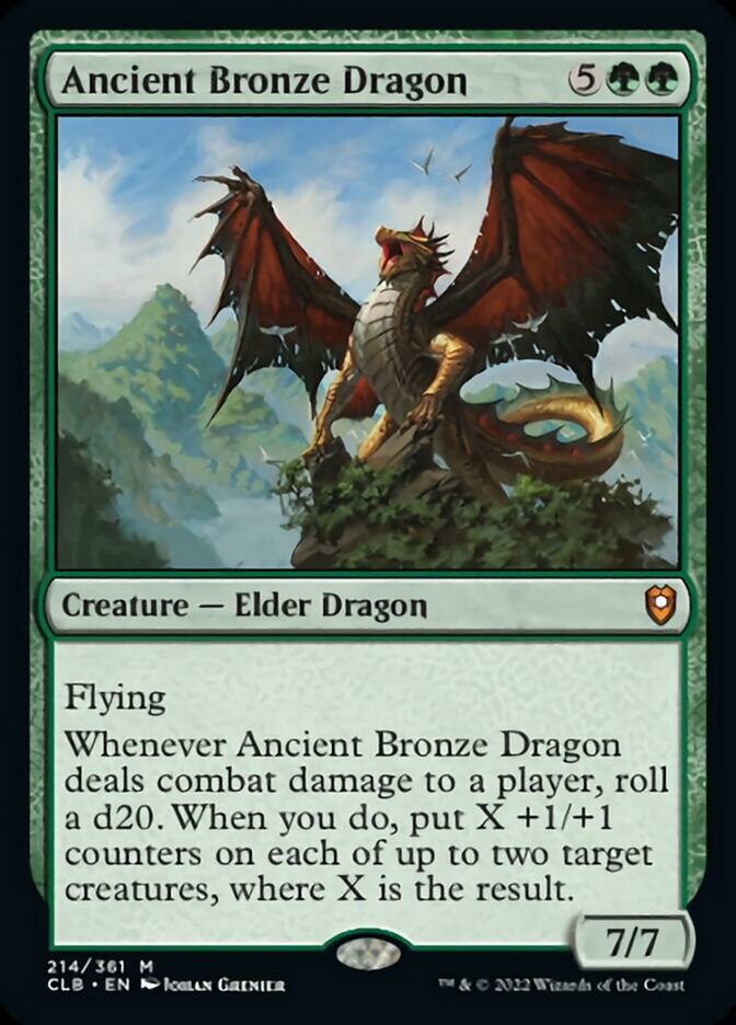 Ancient Bronze Dragon [Commander Legends: Battle for Baldur's Gate] | Exor Games Bridgewater