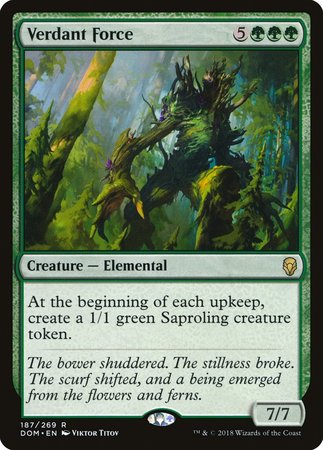 Verdant Force [Dominaria] | Exor Games Bridgewater