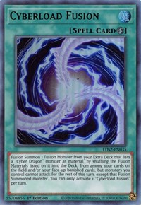 Cyberload Fusion (Green) [LDS2-EN035] Ultra Rare | Exor Games Bridgewater