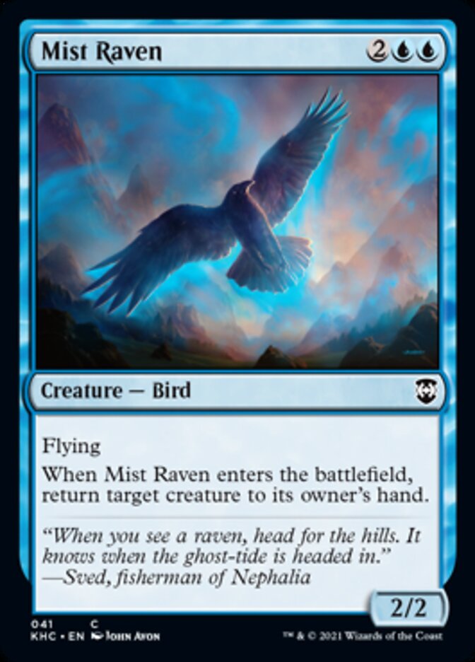 Mist Raven [Kaldheim Commander] | Exor Games Bridgewater