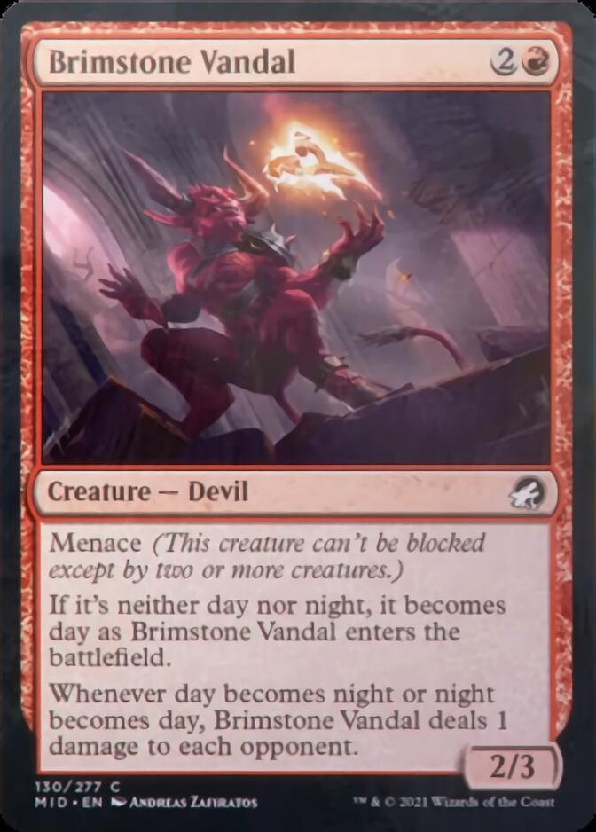 Brimstone Vandal [Innistrad: Midnight Hunt] | Exor Games Bridgewater