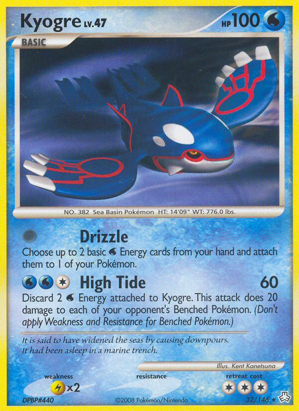 Kyogre (32/146) [Diamond & Pearl: Legends Awakened] | Exor Games Bridgewater