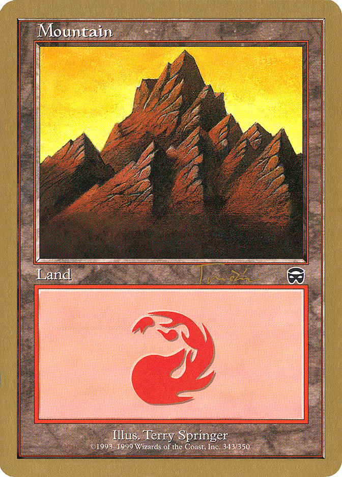 Mountain (jt343) (Jan Tomcani) (MMQ) [World Championship Decks 2001] | Exor Games Bridgewater