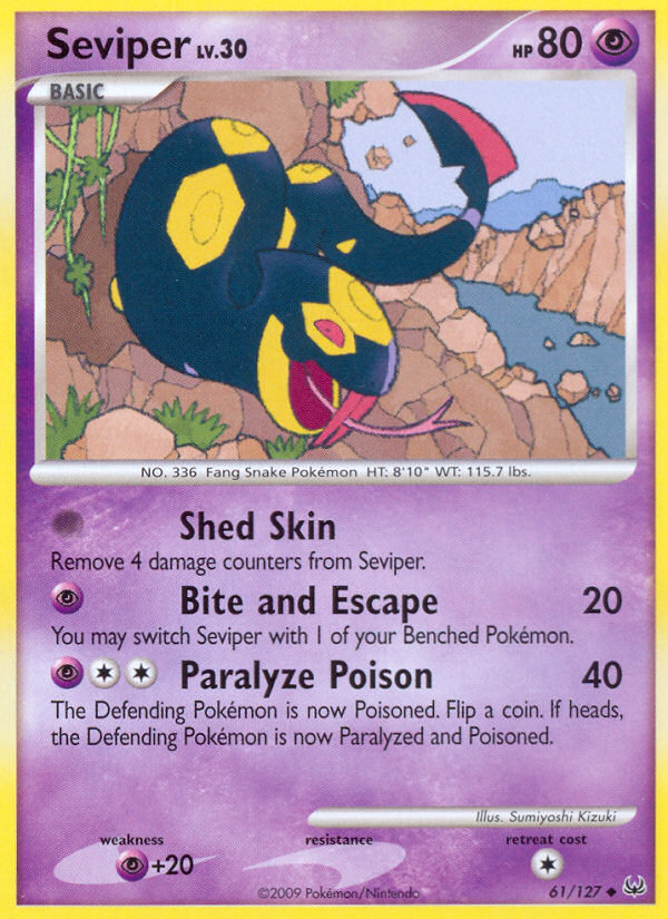 Seviper (61/127) [Platinum: Base Set] | Exor Games Bridgewater