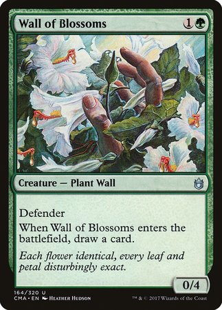 Wall of Blossoms [Commander Anthology] | Exor Games Bridgewater