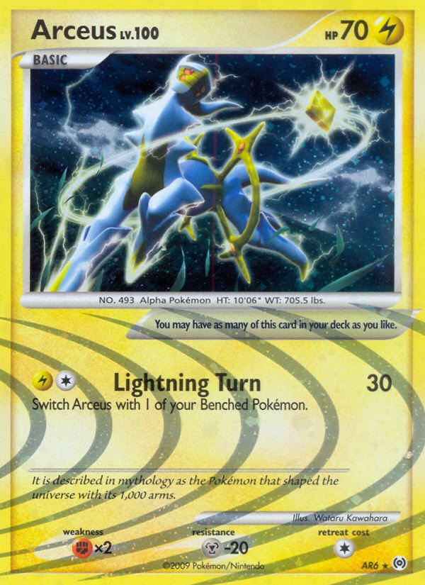 Arceus (AR6) [Platinum: Arceus] | Exor Games Bridgewater