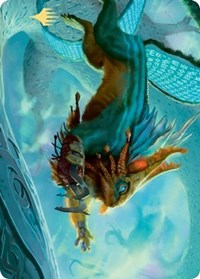 Toski, Bearer of Secrets Art Card (Gold-Stamped Signature) [Kaldheim: Art Series] | Exor Games Bridgewater