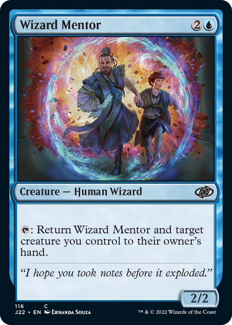 Wizard Mentor [Jumpstart 2022] | Exor Games Bridgewater