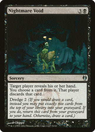 Nightmare Void [Duel Decks: Izzet vs. Golgari] | Exor Games Bridgewater