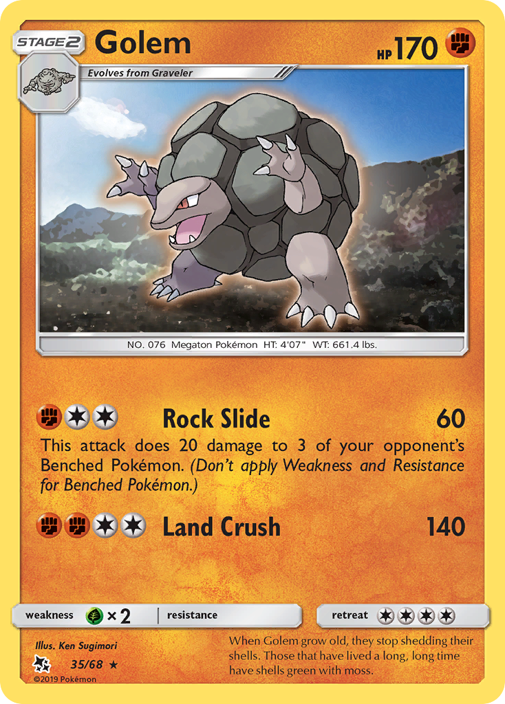 Golem (35/68) [Sun & Moon: Hidden Fates] | Exor Games Bridgewater