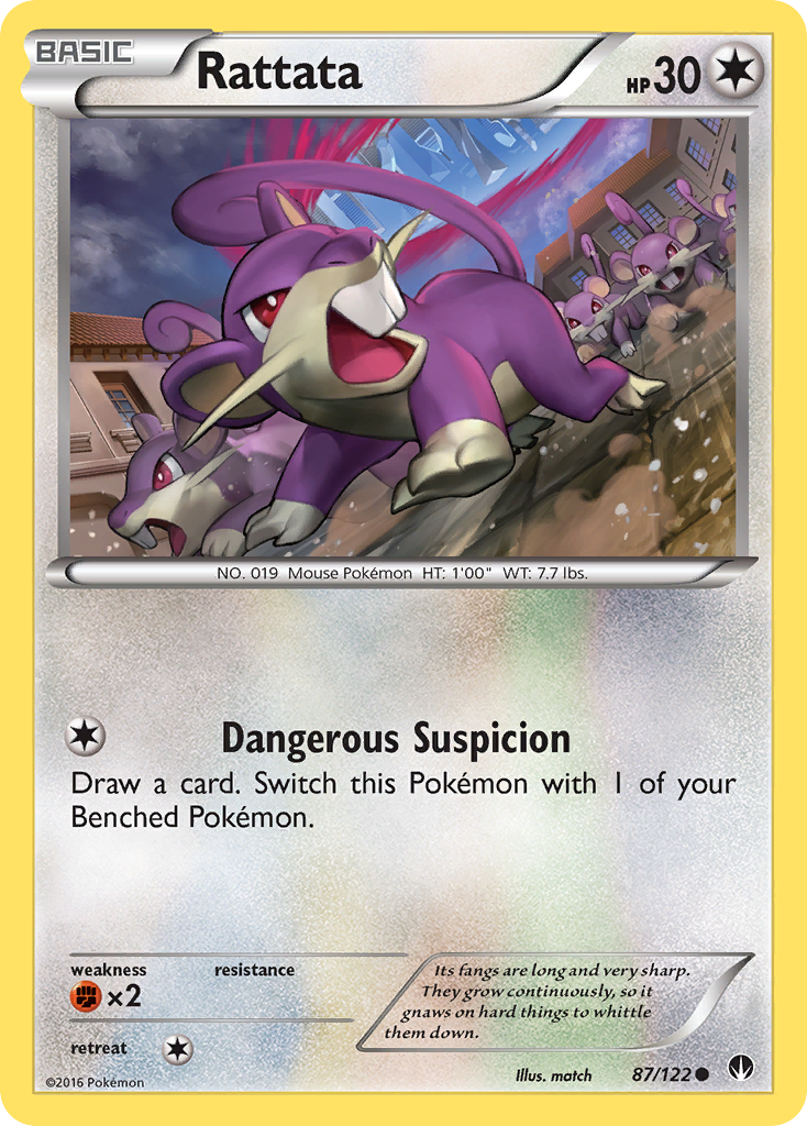 Rattata (87/122) [XY: BREAKpoint] | Exor Games Bridgewater