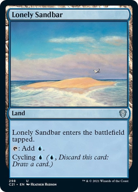 Lonely Sandbar [Commander 2021] | Exor Games Bridgewater