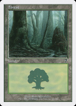 Forest (329) [Seventh Edition] | Exor Games Bridgewater