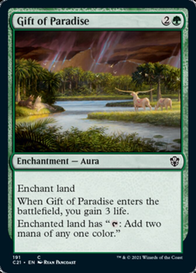 Gift of Paradise [Commander 2021] | Exor Games Bridgewater