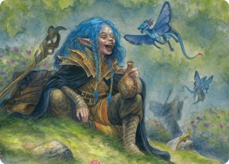 Feywild Trickster Art Card [Dungeons & Dragons: Adventures in the Forgotten Realms Art Series] | Exor Games Bridgewater