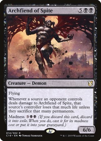 Archfiend of Spite [Commander 2019] | Exor Games Bridgewater