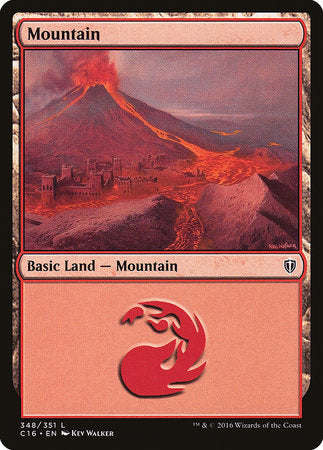 Mountain (348) [Commander 2016] | Exor Games Bridgewater