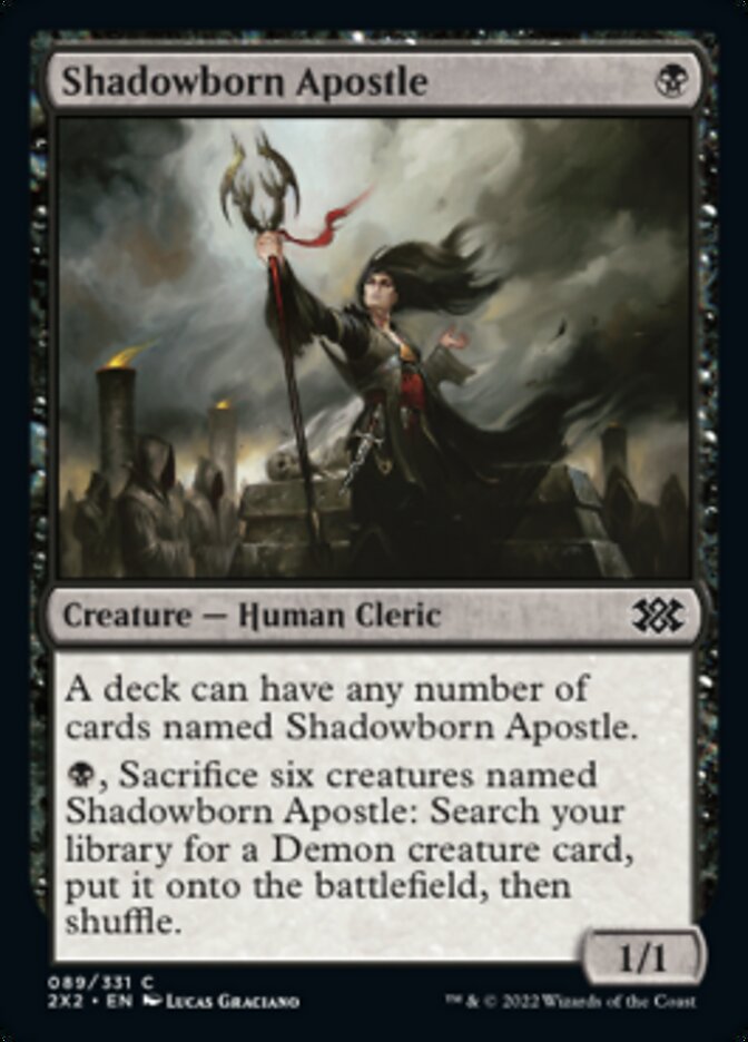 Shadowborn Apostle [Double Masters 2022] | Exor Games Bridgewater