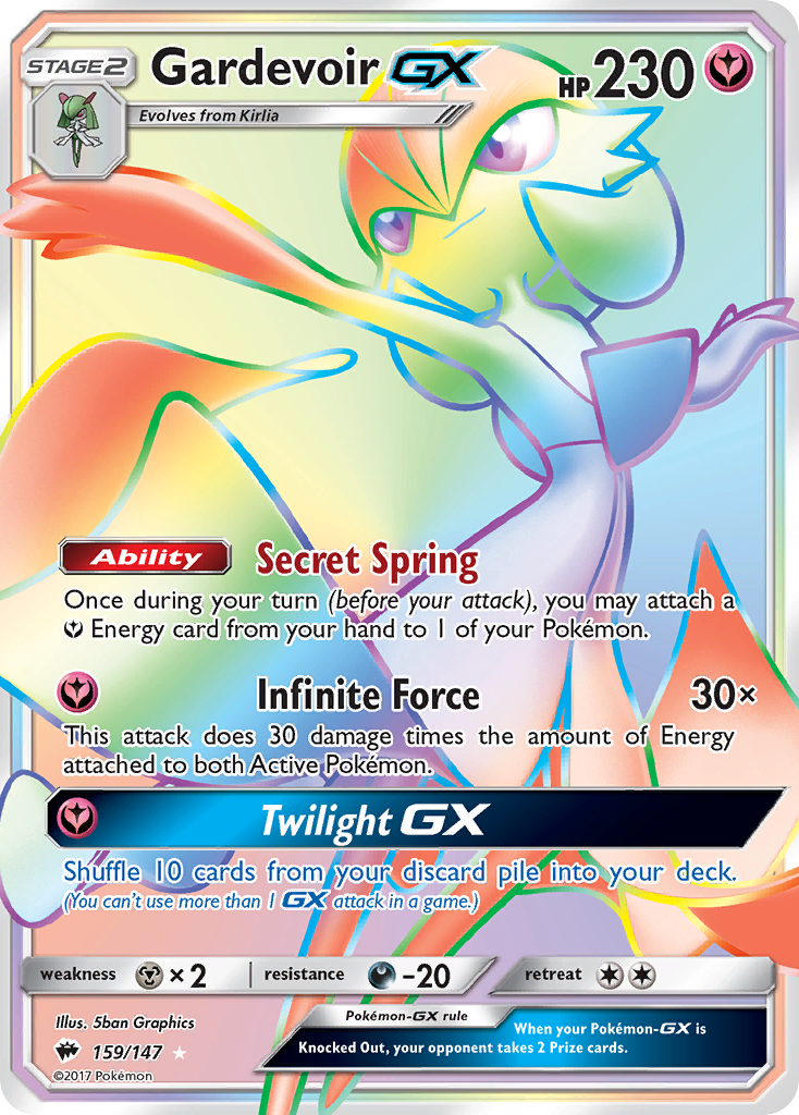 Gardevoir GX (159/147) [Sun & Moon: Burning Shadows] | Exor Games Bridgewater