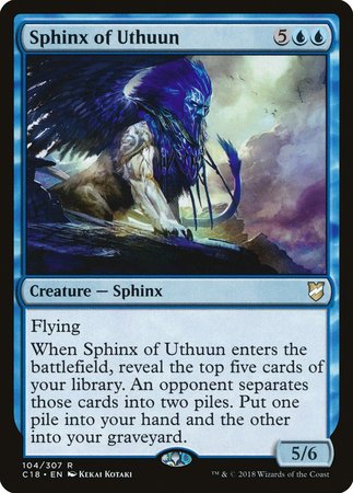 Sphinx of Uthuun [Commander 2018] | Exor Games Bridgewater