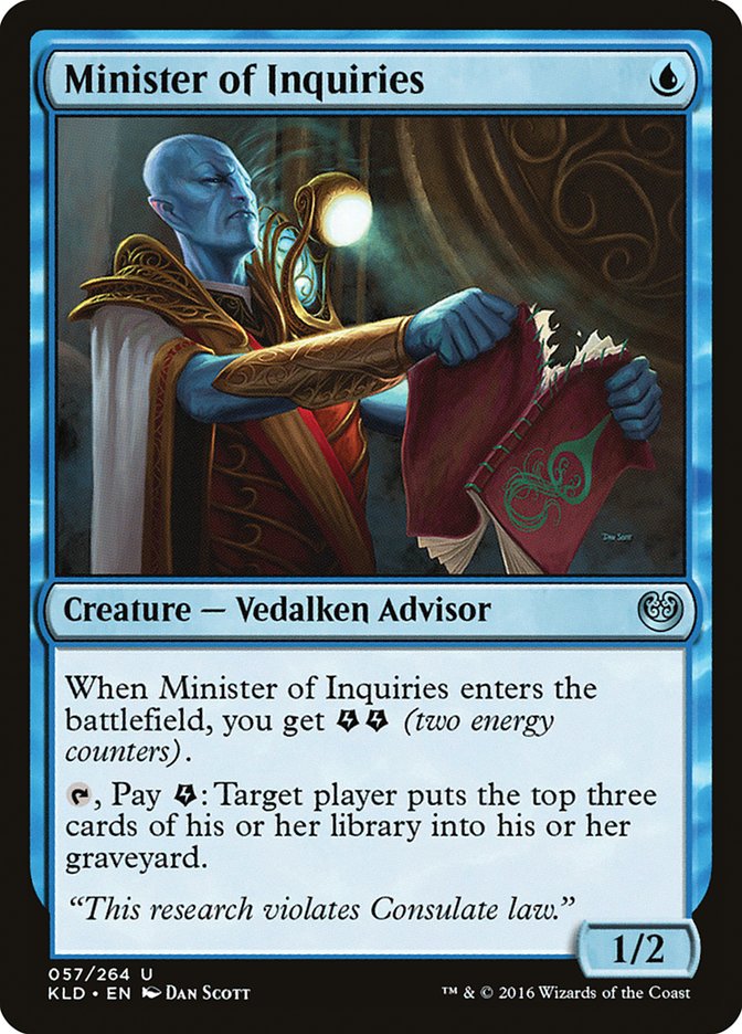 Minister of Inquiries [Kaladesh] | Exor Games Bridgewater