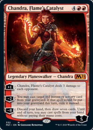 Chandra, Flame's Catalyst [Core Set 2021] | Exor Games Bridgewater