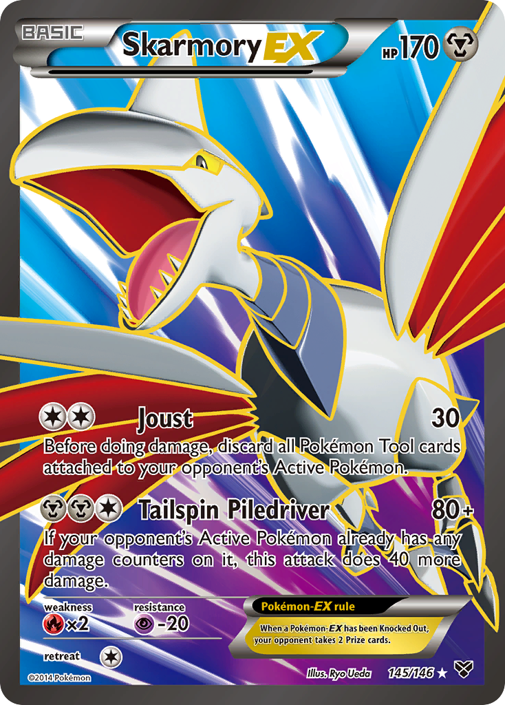 Skarmory EX (145/146) [XY: Base Set] | Exor Games Bridgewater