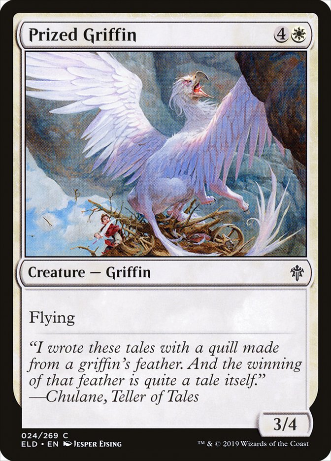 Prized Griffin [Throne of Eldraine] | Exor Games Bridgewater