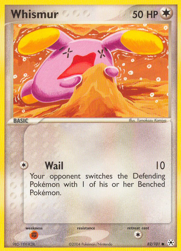 Whismur (82/101) [EX: Hidden Legends] | Exor Games Bridgewater