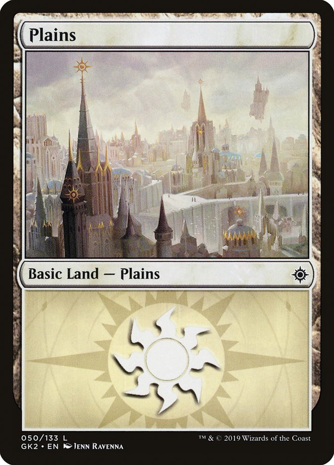 Plains (50) [Ravnica Allegiance Guild Kit] | Exor Games Bridgewater