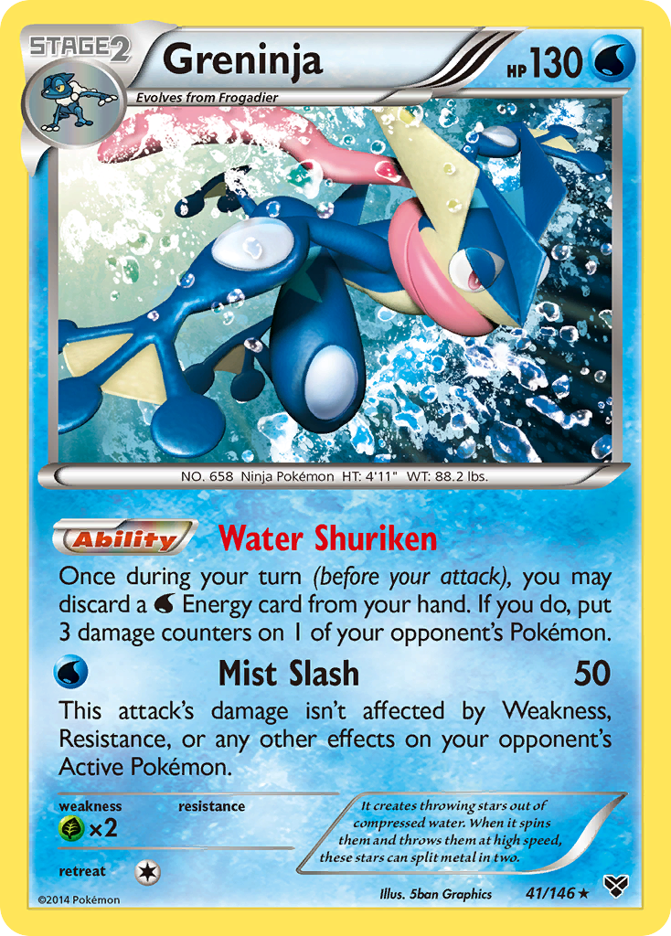 Greninja (41/146) [XY: Base Set] | Exor Games Bridgewater