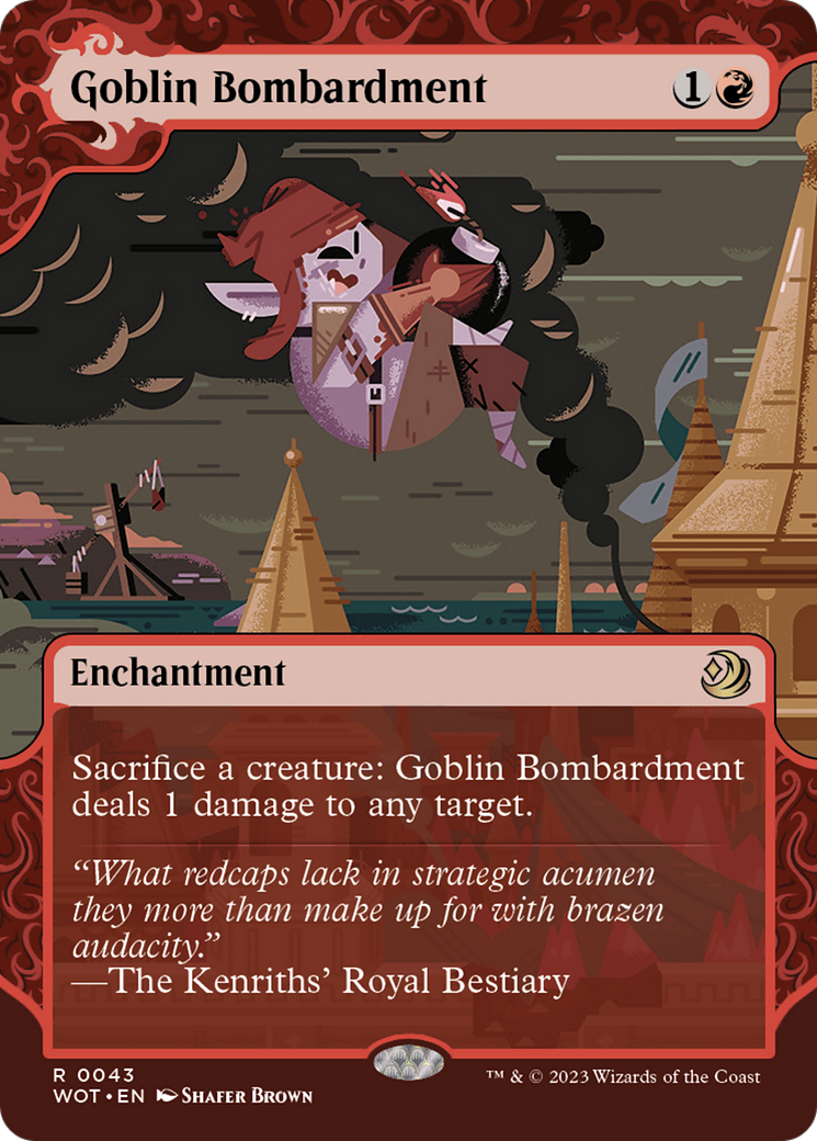 Goblin Bombardment [Wilds of Eldraine: Enchanting Tales] | Exor Games Bridgewater