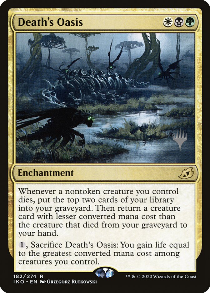 Death's Oasis (Promo Pack) [Ikoria: Lair of Behemoths Promos] | Exor Games Bridgewater